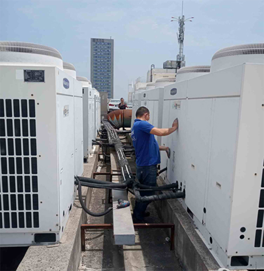 景谷中央空调制热和不制冷系统维修方法